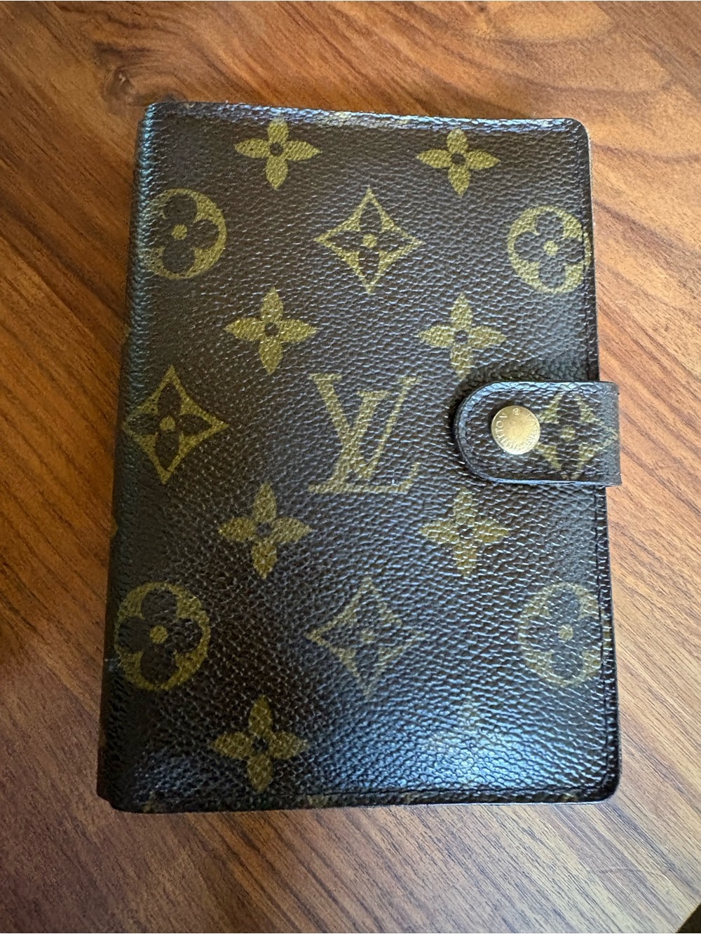Louis Vuitton Monogram Agenda PM 6 Ring Planner Organizer authentic CA 1004 Stam